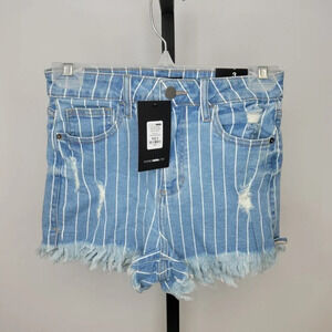 𝅺Fashion Nova High Waist Pinstripe Shorts